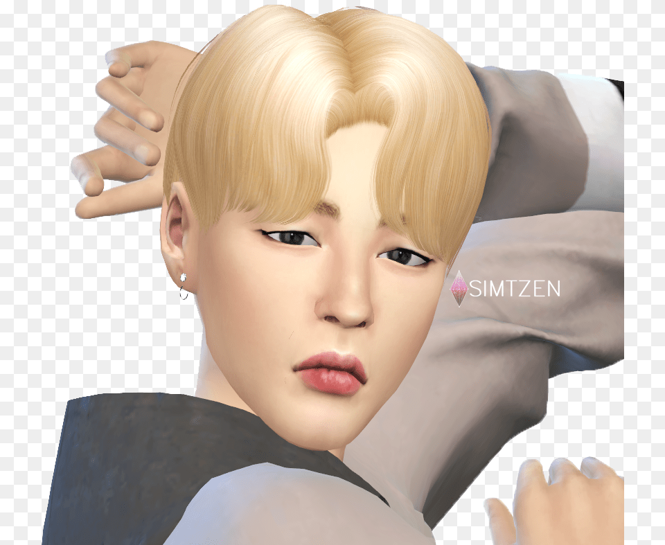 The Sims Bts Jimin Sims, Adult, Person, Woman, Female Free Png Download