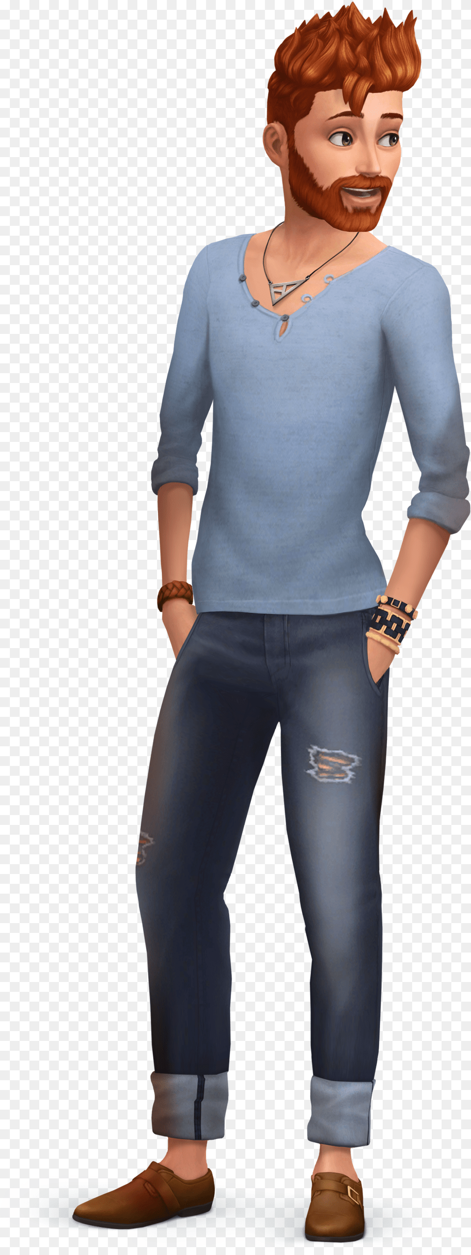 The Sims Characters Transparent Spandex, Pants, Long Sleeve, Clothing, Sleeve Png