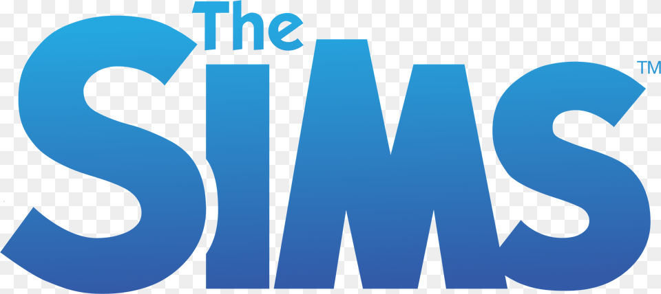 The Sims Logo Image Sims, Text, Animal, Fish, Sea Life Free Png
