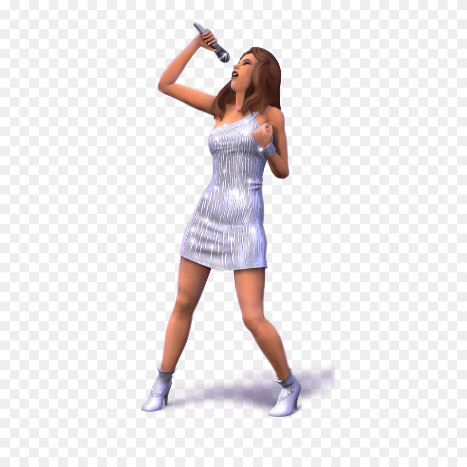The Sims Singing Girl, Adult, Person, Female, Woman Free Png