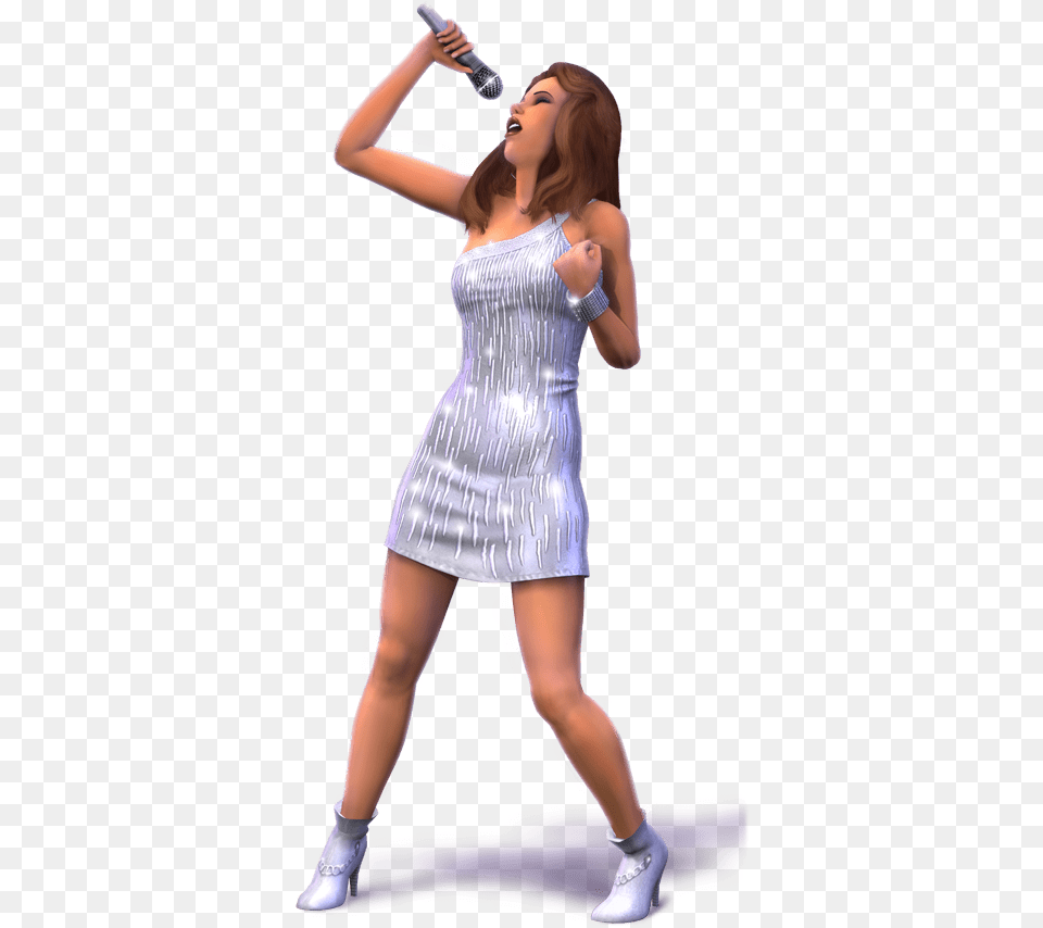 The Sims Singing Girl Sims, Adult, Person, Woman, Female Free Png Download