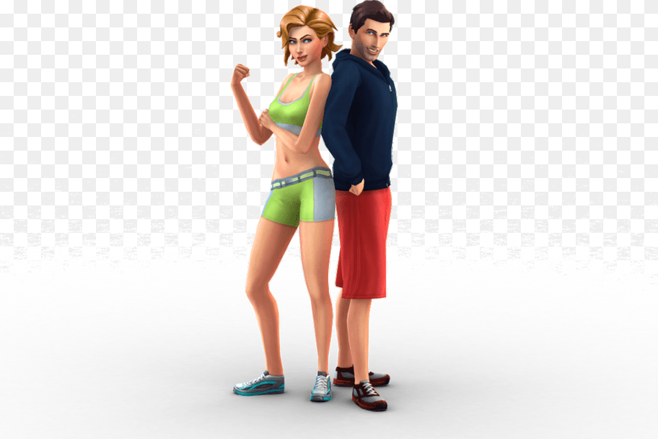 The Sims Sport, Clothing, Shorts, Adult, Walking Png Image