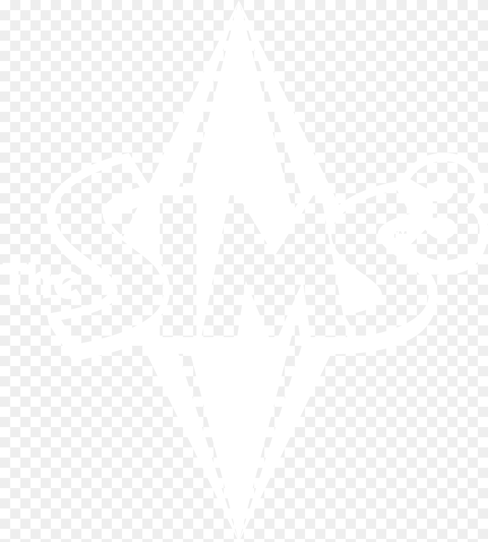 The Sims Video Games Official Ea Site Sims 3 White Logo, Stencil, Symbol Png