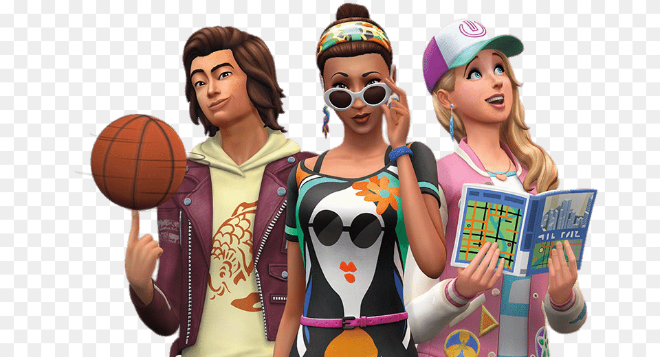 The Sims Youngsters, Adult, Sport, Publication, Person Png Image
