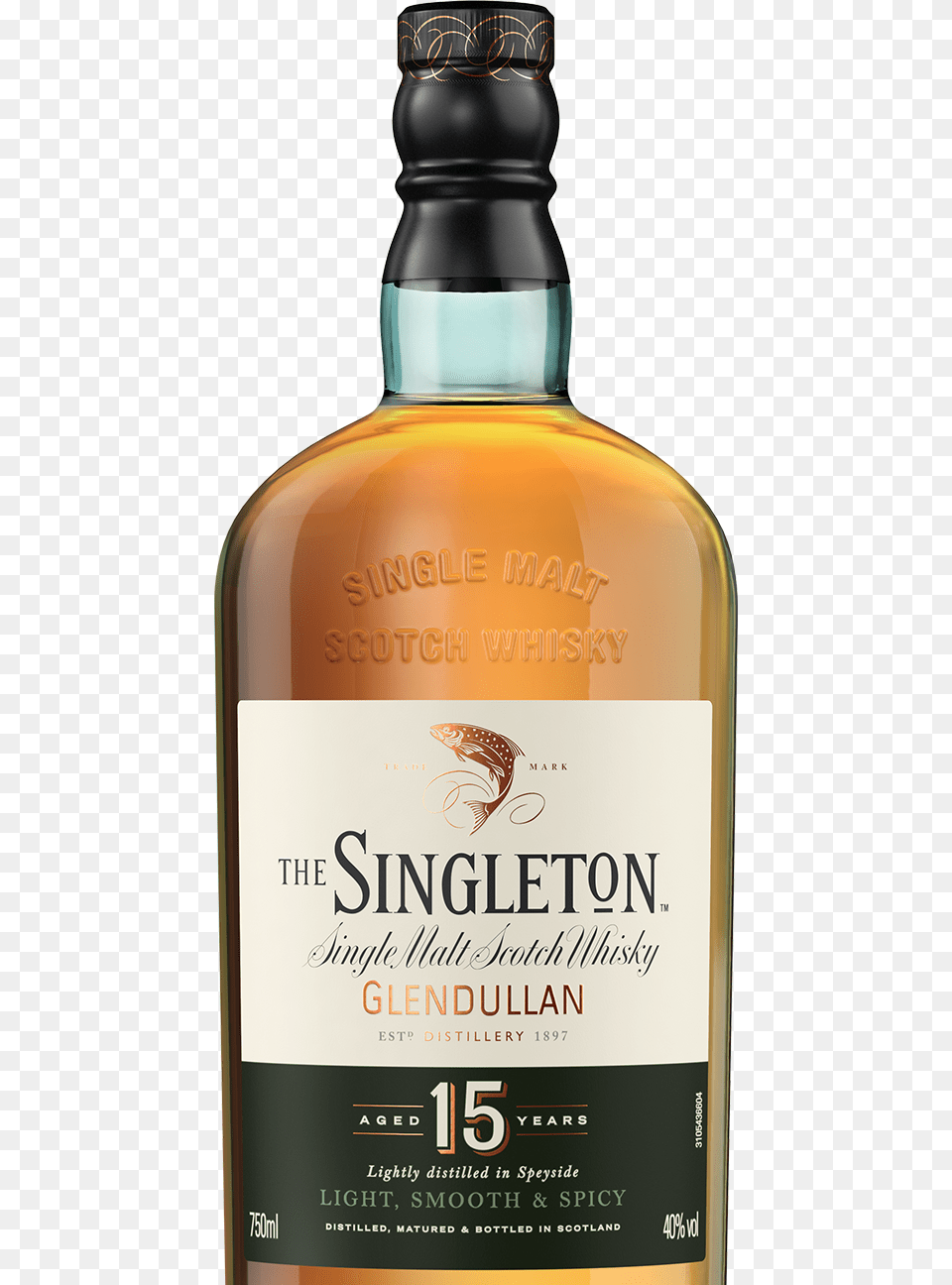 The Singleton 15 Years Of Age Whisky Singleton Whisky, Alcohol, Beverage, Liquor, Bottle Free Png Download