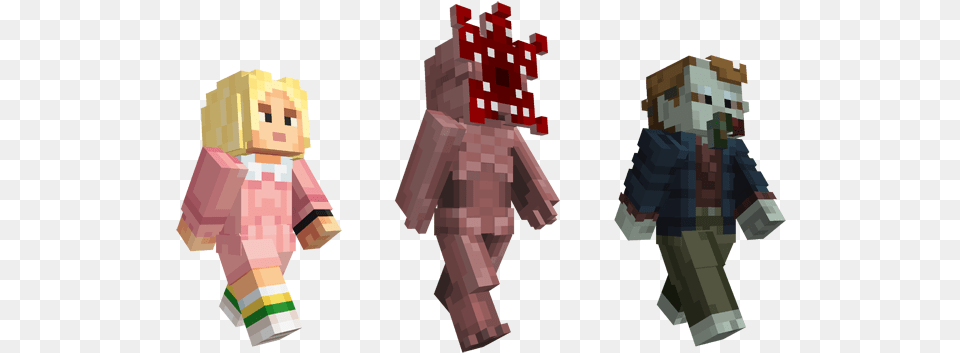 The Skin Pack39s Available To Download Right Now So Stranger Things Minecraft Skins, Person, Baby, Fashion Free Png