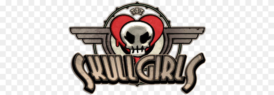 The Skullgirls 2nd Encore Logo, Emblem, Symbol, Dynamite, Weapon Png Image