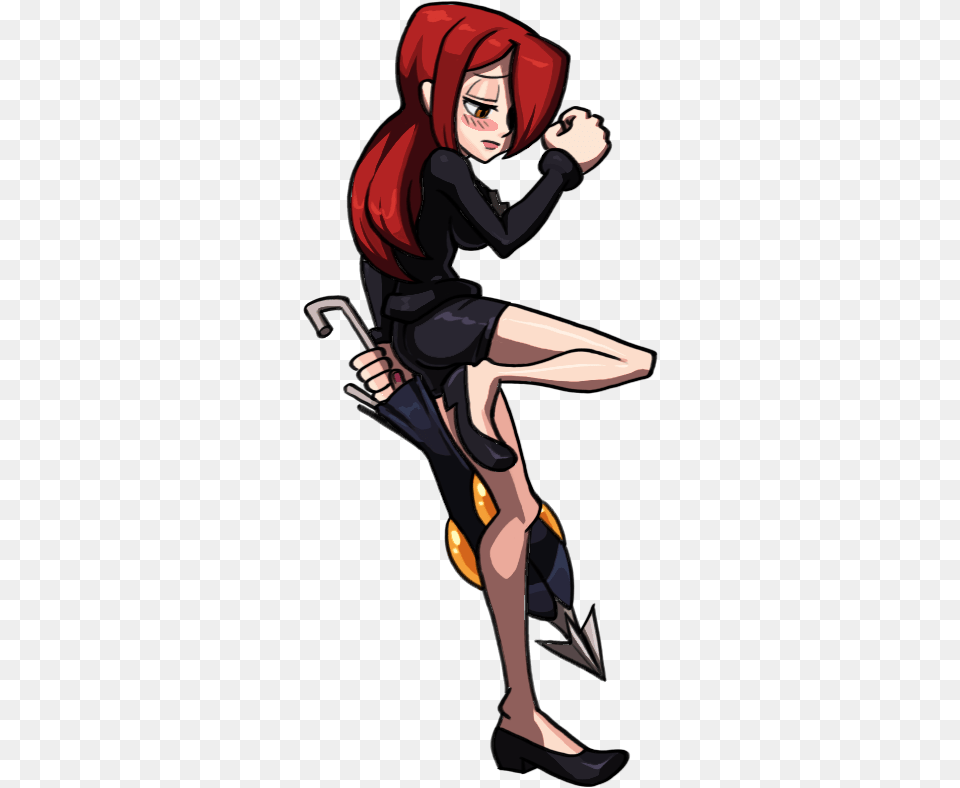 The Skullgirls Sprite Of The Day Is Skullgirls, Book, Comics, Publication, Adult Free Transparent Png