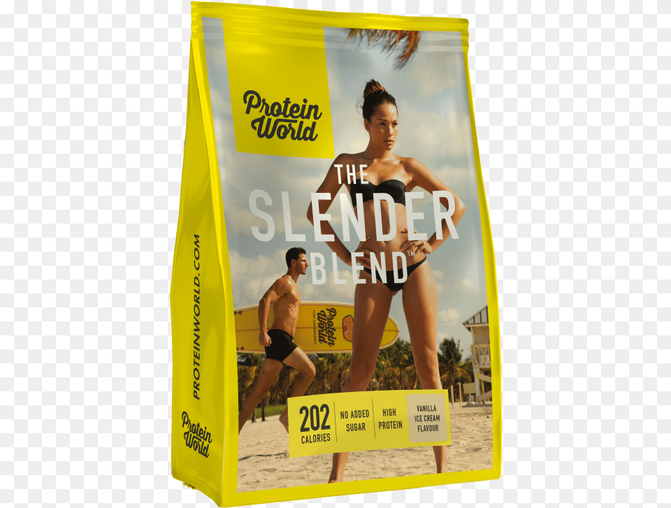 The Slender Blend Protein World The Slender Blend, Swimwear, Bikini, Shorts, Clothing Png Image