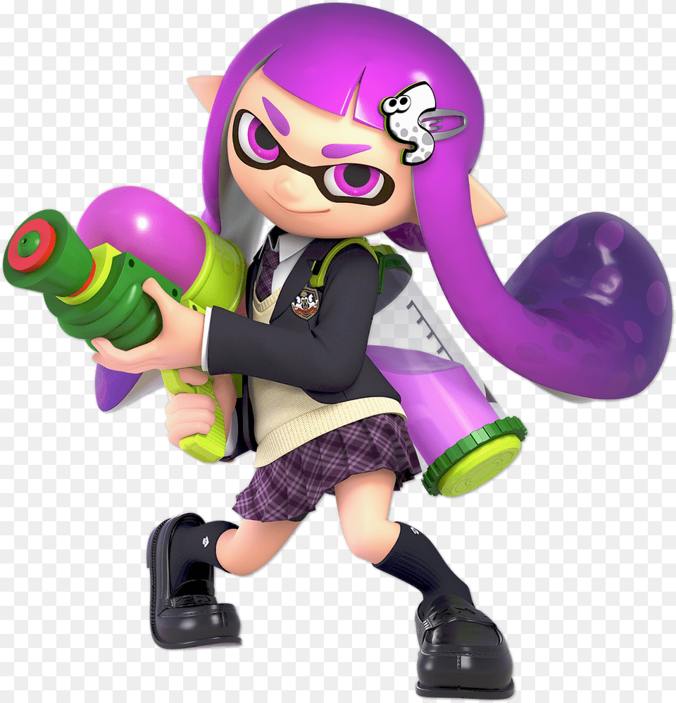 The Smash Bros Purple Inkling, Baby, Person, Clothing, Shorts Free Png Download