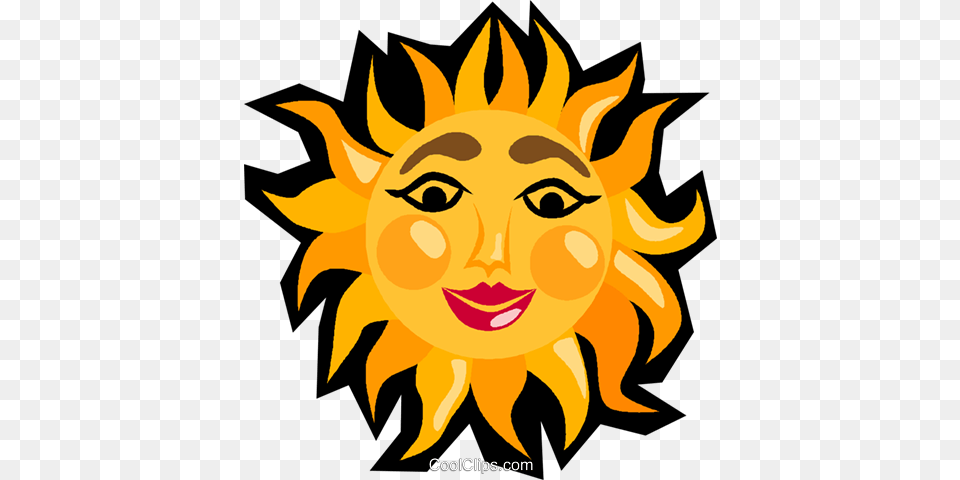 The Smiling Sun Royalty Vector Clip Art Illustration, Baby, Person, Face, Head Png Image