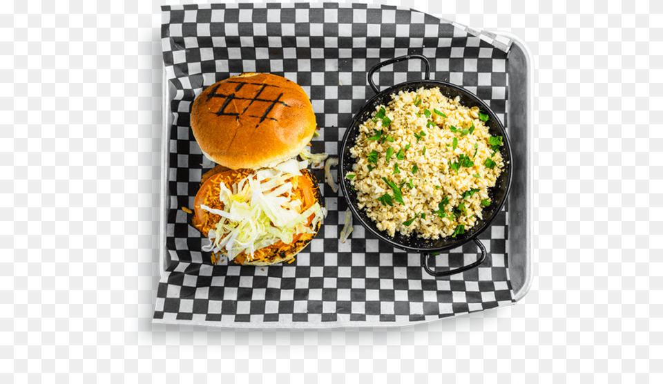 The Smoque Shack Smoked Tofu Burger Kitchen Black And White Sheet Paper Dot, Food, Food Presentation, Lunch, Meal Free Transparent Png