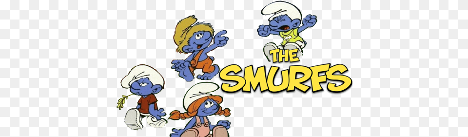 The Smurfs Smurfs Volume One True Blue Friends, Book, Comics, Publication, Baby Free Png Download