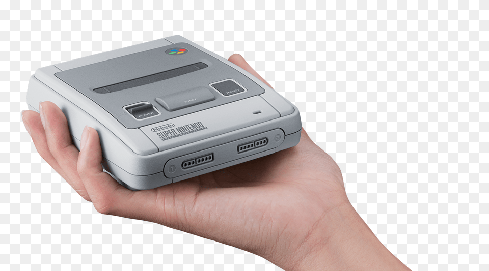 The Snes Mini Has Been Revealed And Its As Tiny As Youd Expect, Computer Hardware, Electronics, Hardware, Mobile Phone Free Png Download