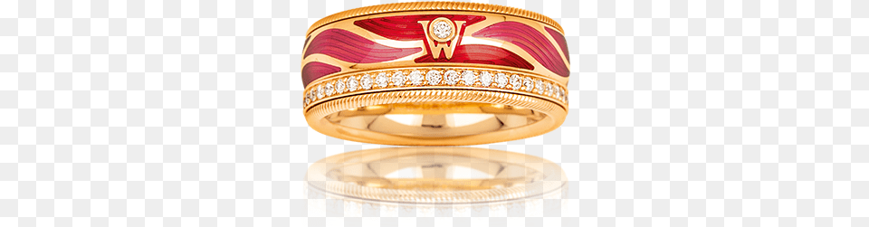 The Soft Motion Of The Waves Stresses The Colour Nuances Wellendorff Rot Ring, Accessories, Jewelry, Ornament, Bangles Free Png Download