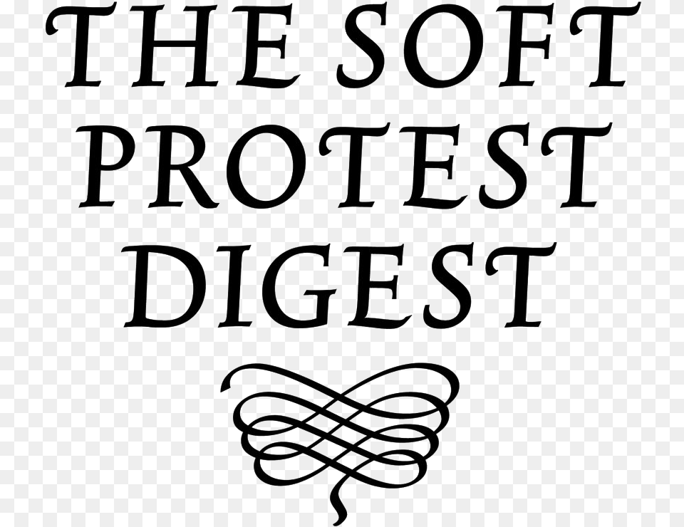 The Soft Protest Digest Signature Square Fonds, Text, Blackboard, Alphabet Png Image
