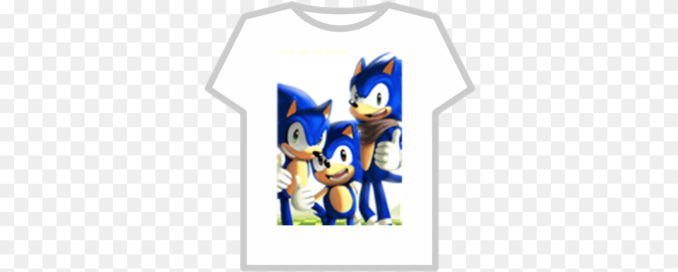 The Sonic History Roblox Sonic Generations 2, Clothing, T-shirt, Book, Comics Png