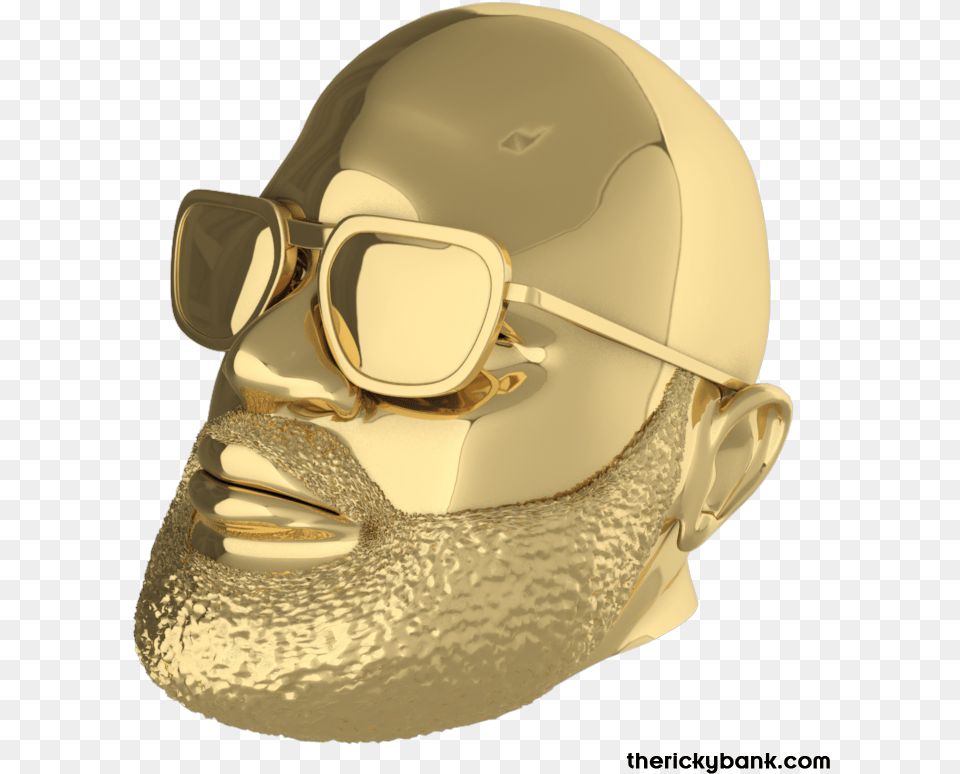 The Source All Gold Everything Rick Ross Inspired Full Rim, Helmet, Accessories, Glasses, Goggles Free Png