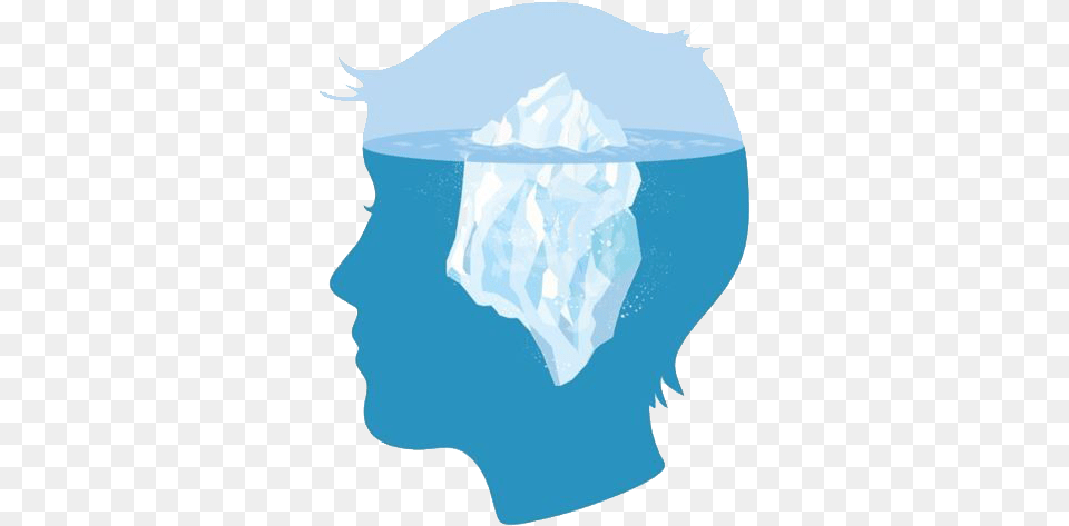 The Source Of Interpersonal Conflict And What You Unconscious Mind Clipart, Nature, Ice, Iceberg, Outdoors Free Png