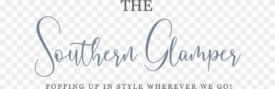 The Southern Glamper Calligraphy, Handwriting, Text Png Image