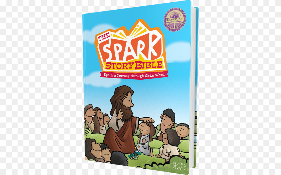 The Spark Story Bible Spark Story Bible Spark A Journey Through God39s Word, Book, Comics, Publication, Person Png