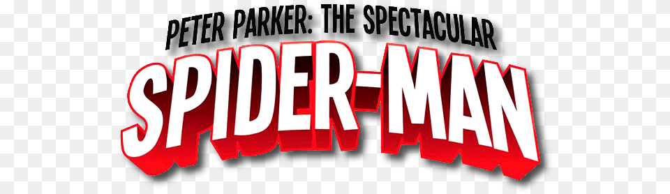 The Spectacular Spiderman Logo Peter Parker The Spectacular Spider Man Vol 1 Into, Text, Scoreboard Png