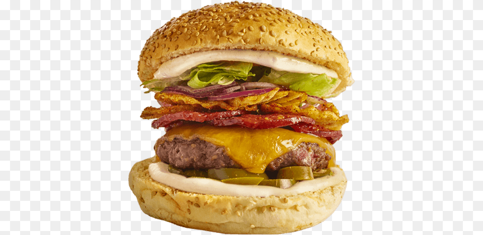 The Spicy Ring Of Fire Burger Spicy Homemade Burger, Food Free Png Download