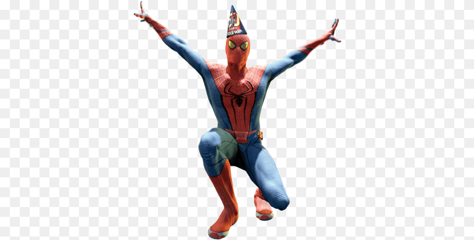 The Spiderman With Party Hat, Adult, Female, Person, Woman Png