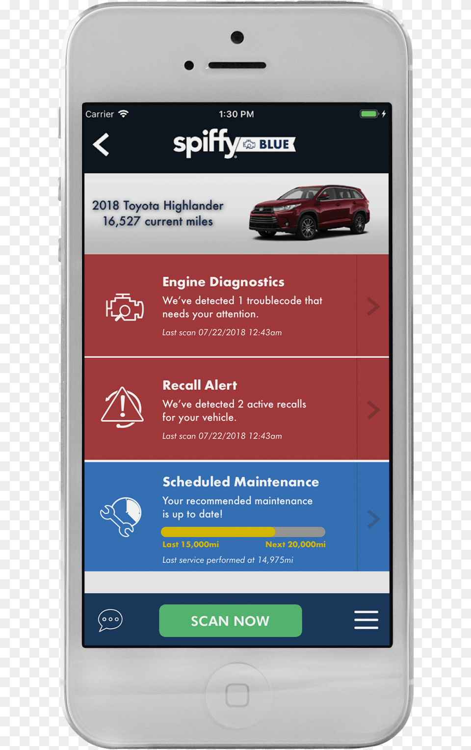 The Spiffy Blue App Shows You Everything You Need To Spiffy Car Wash, Electronics, Mobile Phone, Phone, Transportation Png
