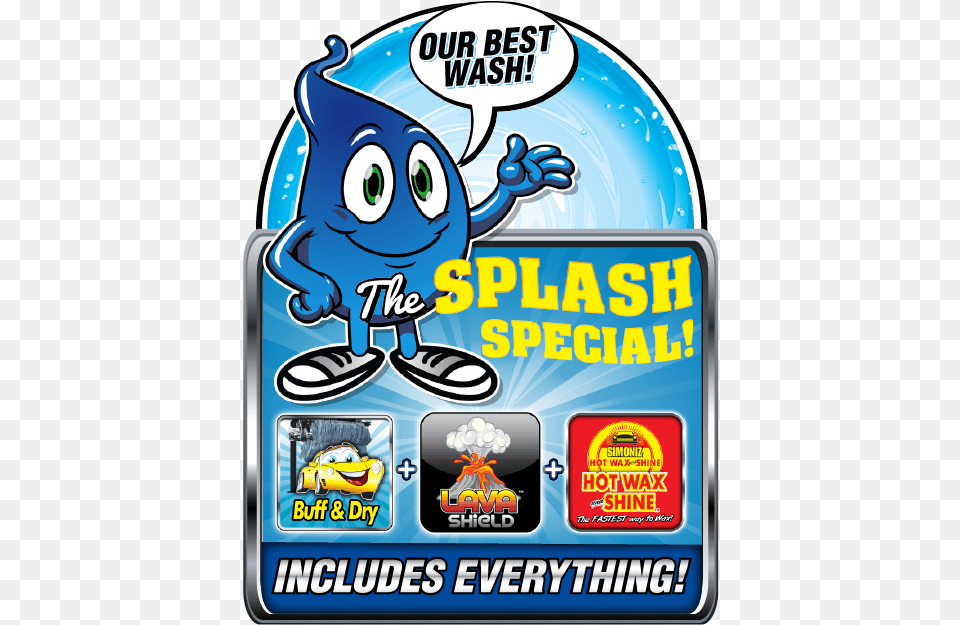 The Splash Special Png Image
