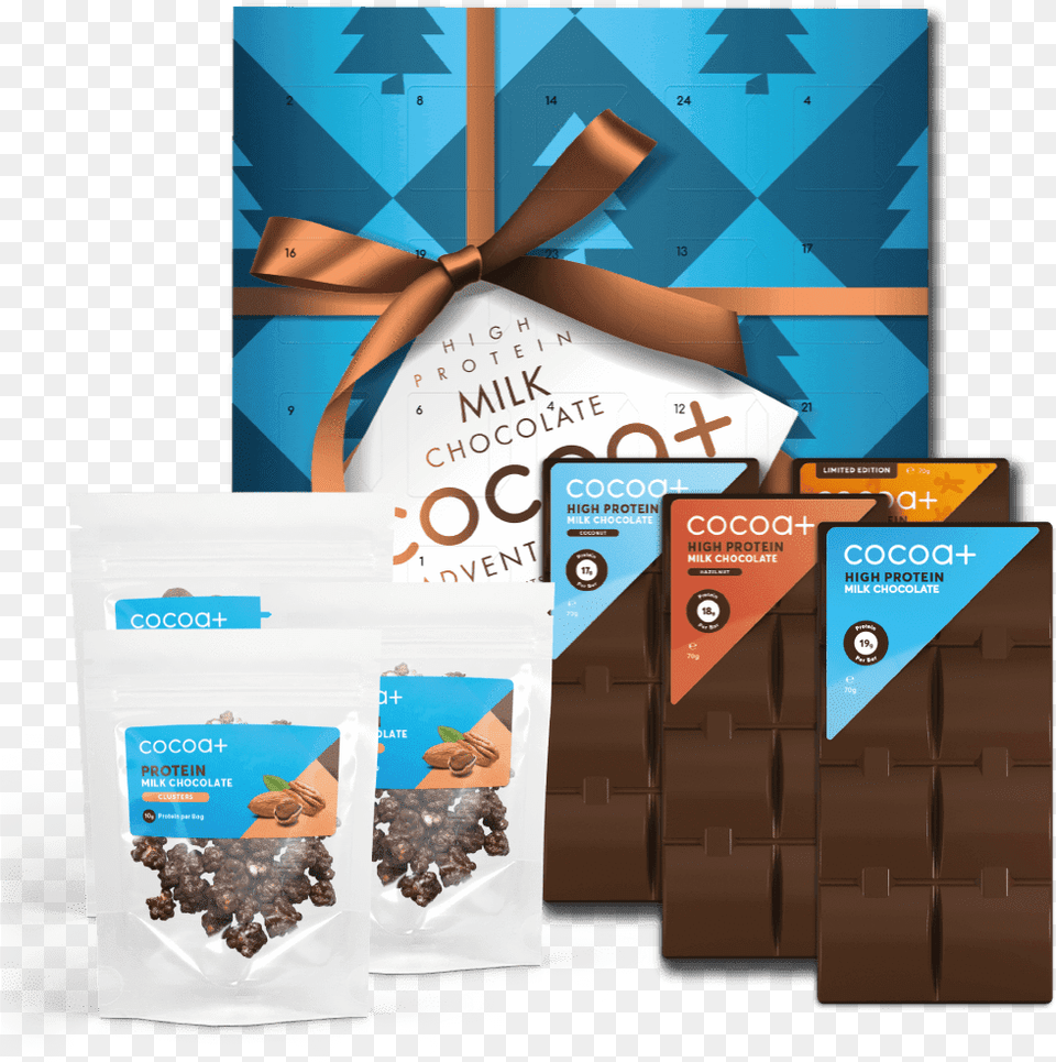 The Spooktacular High Protein Advent Hamper Protein Advent Calendar, Cocoa, Dessert, Food, Advertisement Free Transparent Png