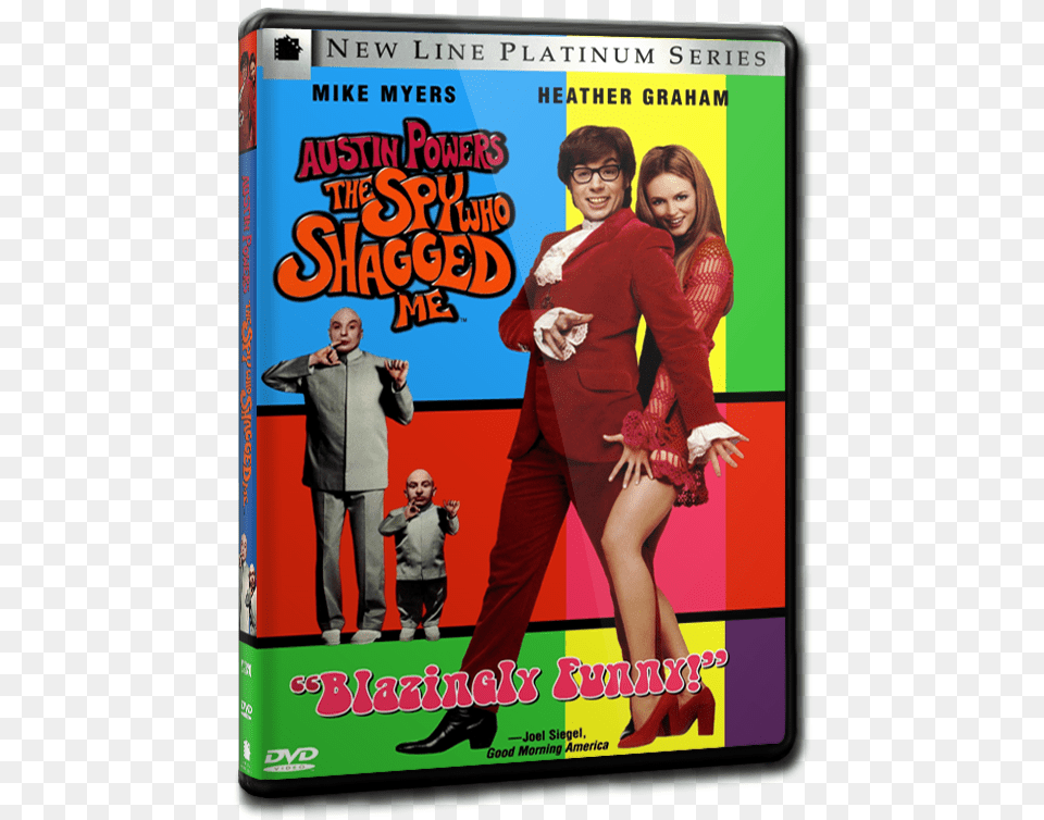 The Spy Who Shagged Me Austin Powers The Spy Who Shagged Me Dvd Cover, Publication, Book, Adult, Person Png