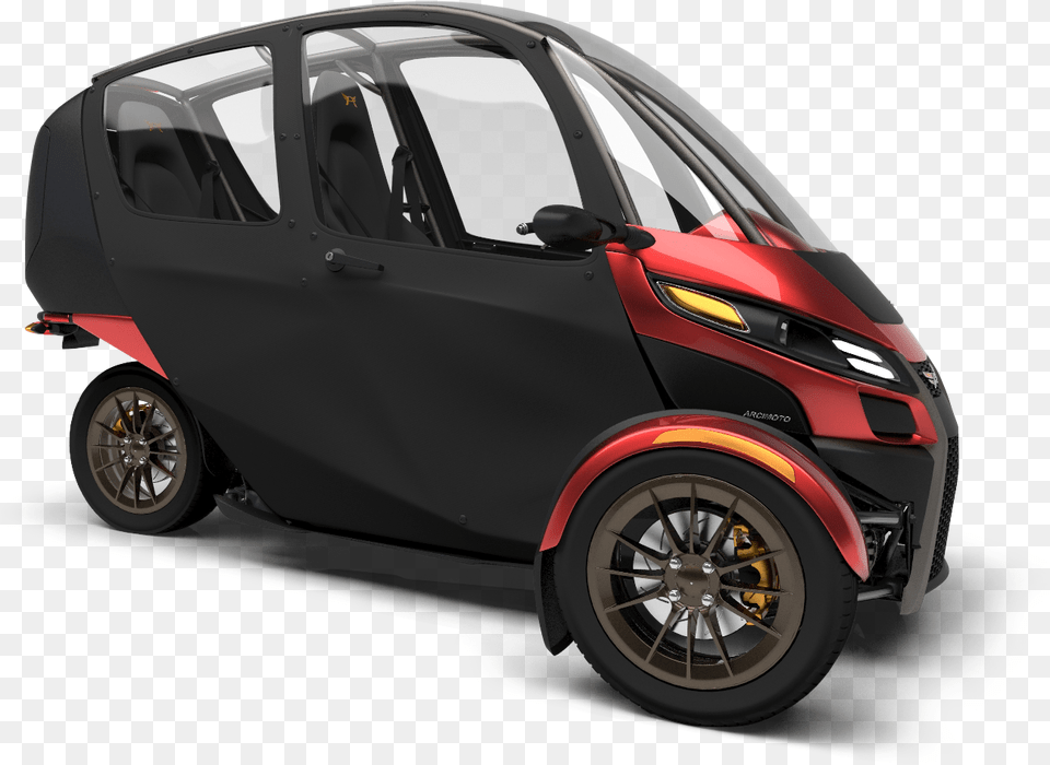 The Srk39s Side Panel Options Can Be Easily Removed Arcimoto Srk, Alloy Wheel, Vehicle, Transportation, Tire Png