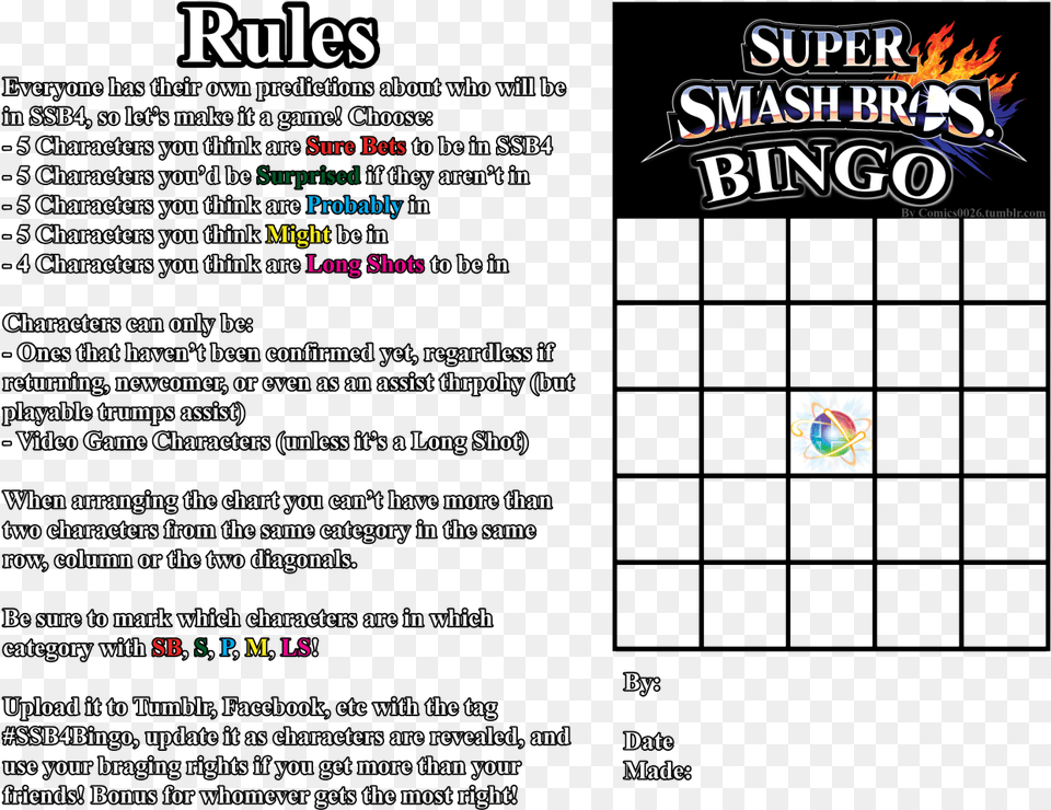 The Ssb4 Rules And Template Join Friends In Smash, Advertisement, Poster, Text Png