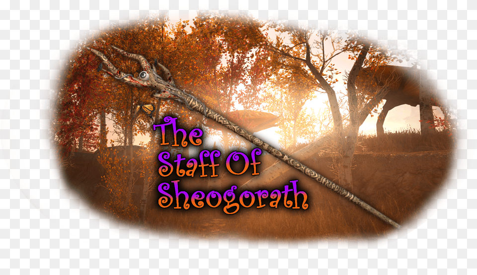 The Staff Of Sheogorath Tree, Weapon Free Png