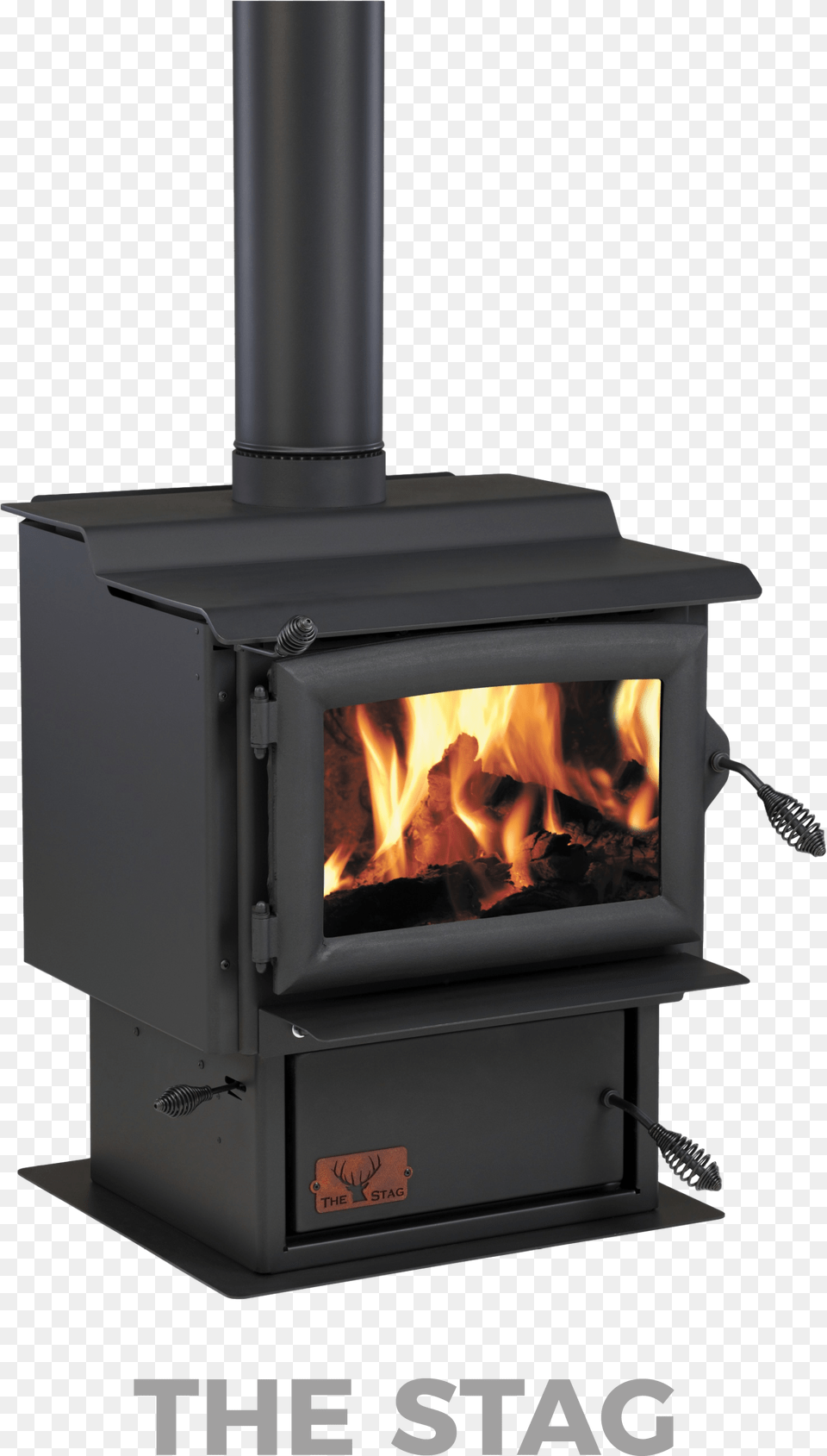 The Stag Wood Burning Stove, Fireplace, Indoors, Device, Hearth Free Transparent Png