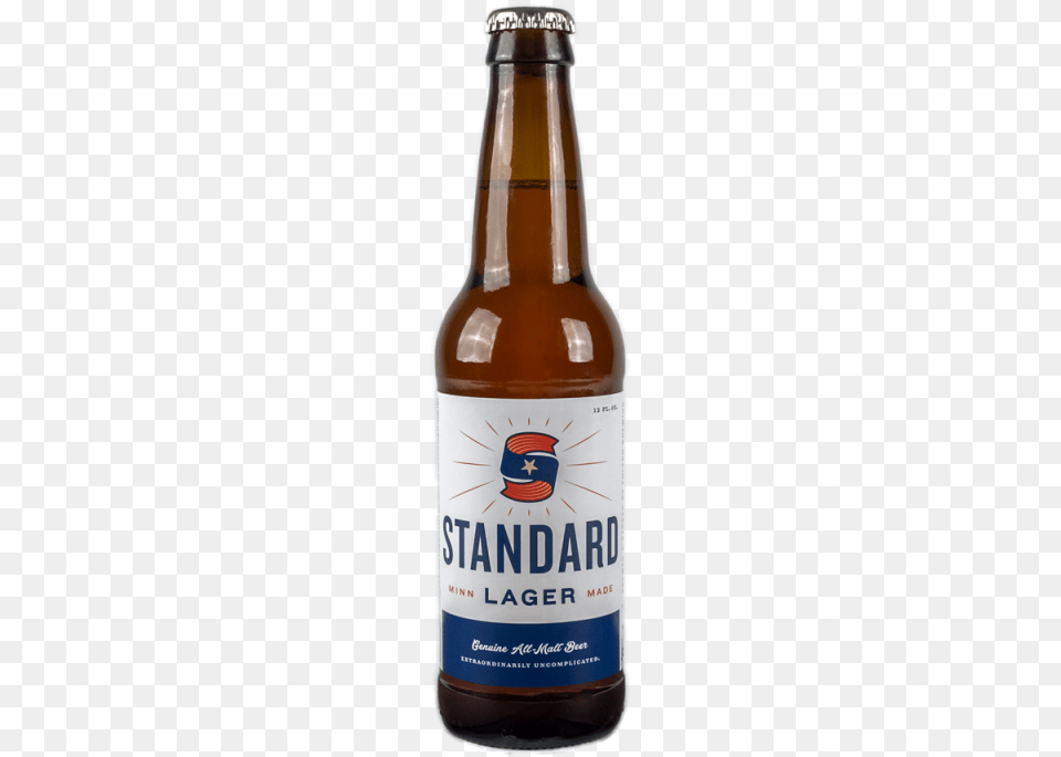 The Standard Lager The Standard Lager Fulton Standard Lager, Alcohol, Beer, Beer Bottle, Beverage Free Transparent Png