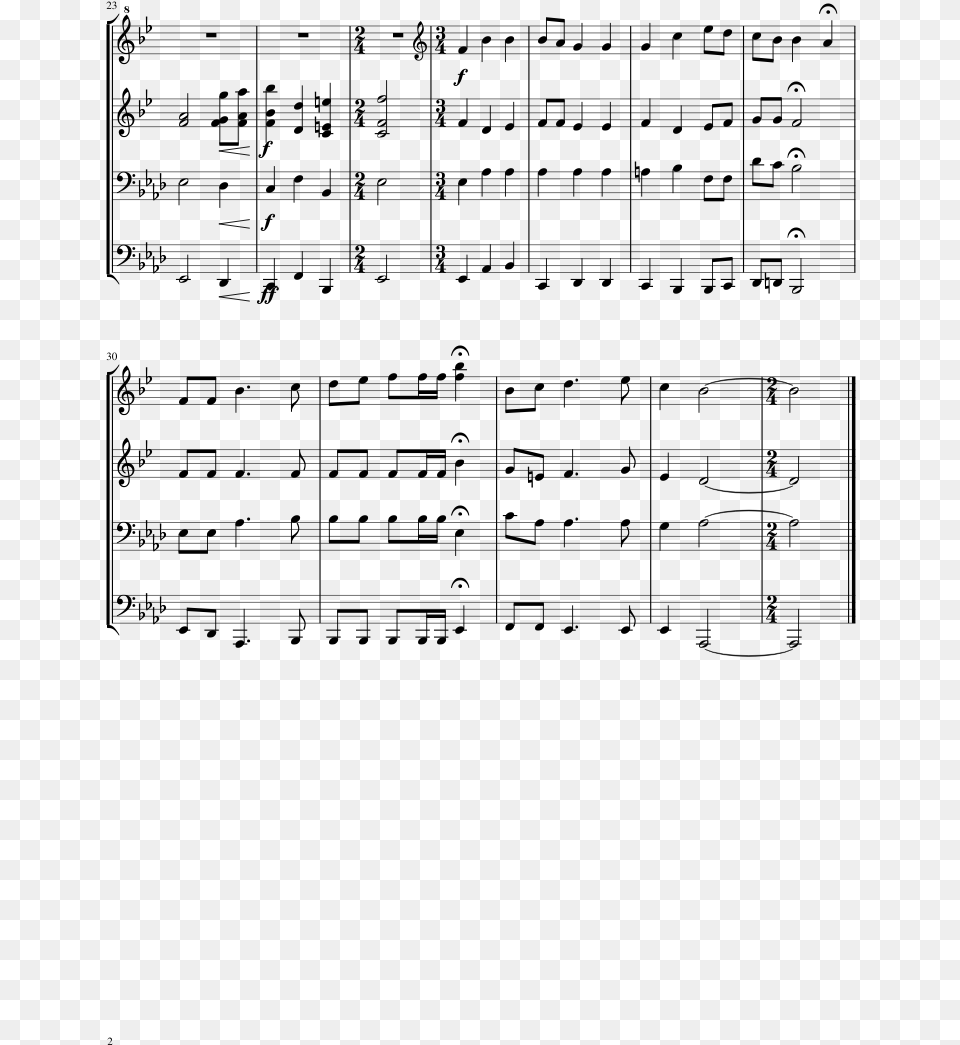 The Star Spangled Banner In A Flat Major Sheet Music Sheet Music, Gray Free Png