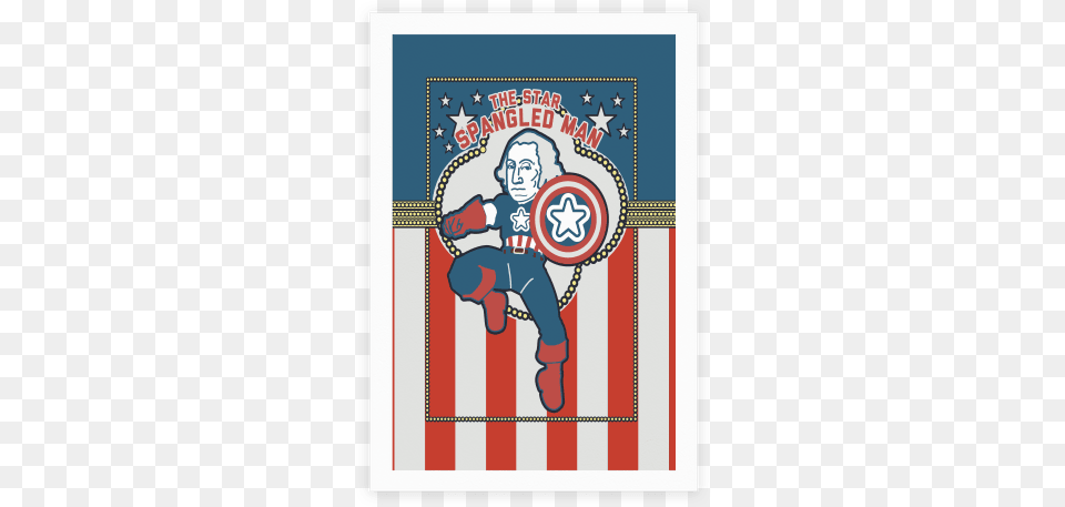 The Star Spangled Man Poster Cartoon, Baby, Person, Circus, Leisure Activities Png