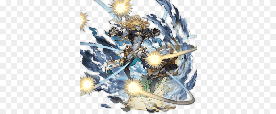 The Star Ssr Granblue Fantasy Wiki Star Granblue, Book, Comics, Publication, Chandelier Free Png