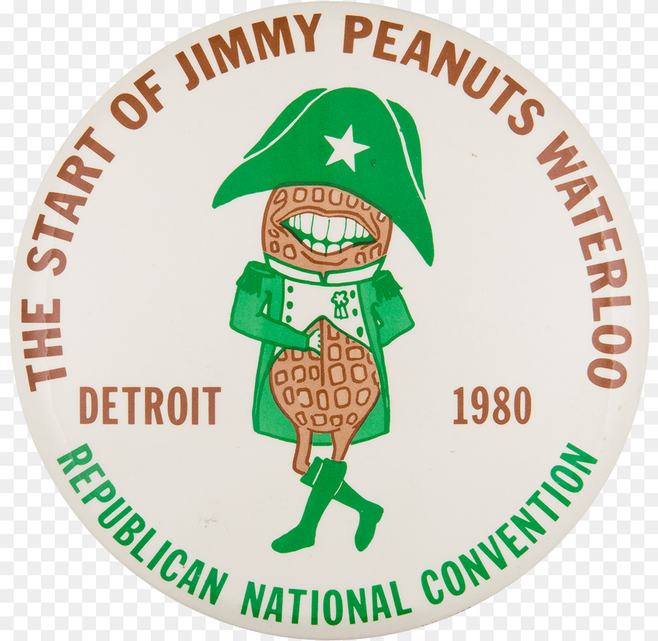 The Start Of Jimmy Peanuts Waterloo, Logo, Badge, Symbol, Baby Free Png Download