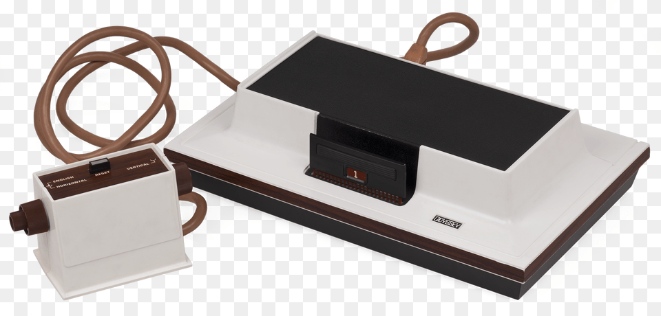 The Start Of The Decade Welcomes The Video Game Console Magnavox Odyssey Console, Adapter, Bag, Electronics, Computer Hardware Free Png