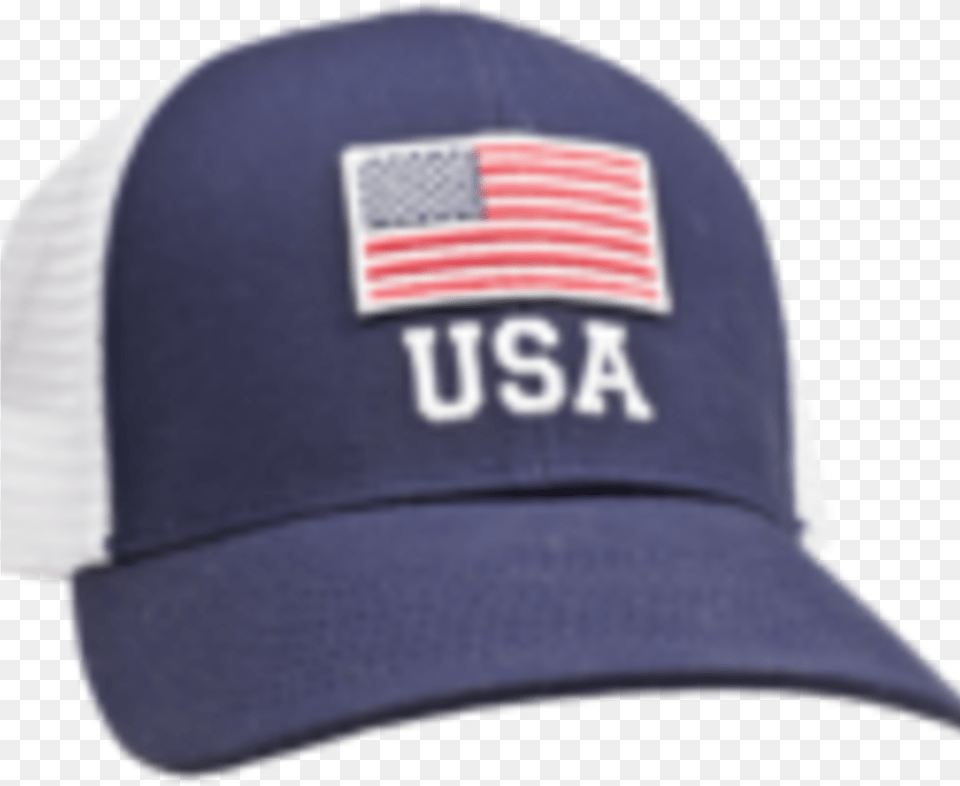 The State Company Co Usa Flag Mesh Back Hat Navy Baseball Cap, Baseball Cap, Clothing, Person Free Png