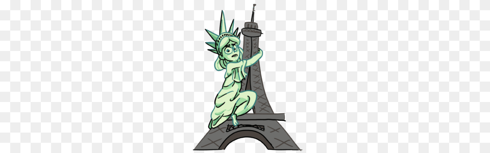 The Statue Of Liberty Flees Back To France Fredonia Leader, Art, Dynamite, Weapon Free Png Download