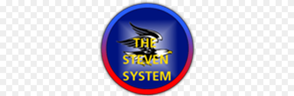 The Steven System Eagle Logo Roblox Listen Now Button, Badge, Symbol, Disk, Emblem Free Png Download