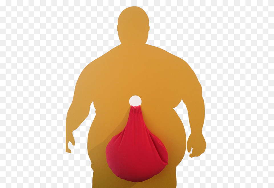 The Stomach Is A J Shaped Muscular Pouch That Expands Illustration, Back, Person, Body Part, Adult Free Png Download