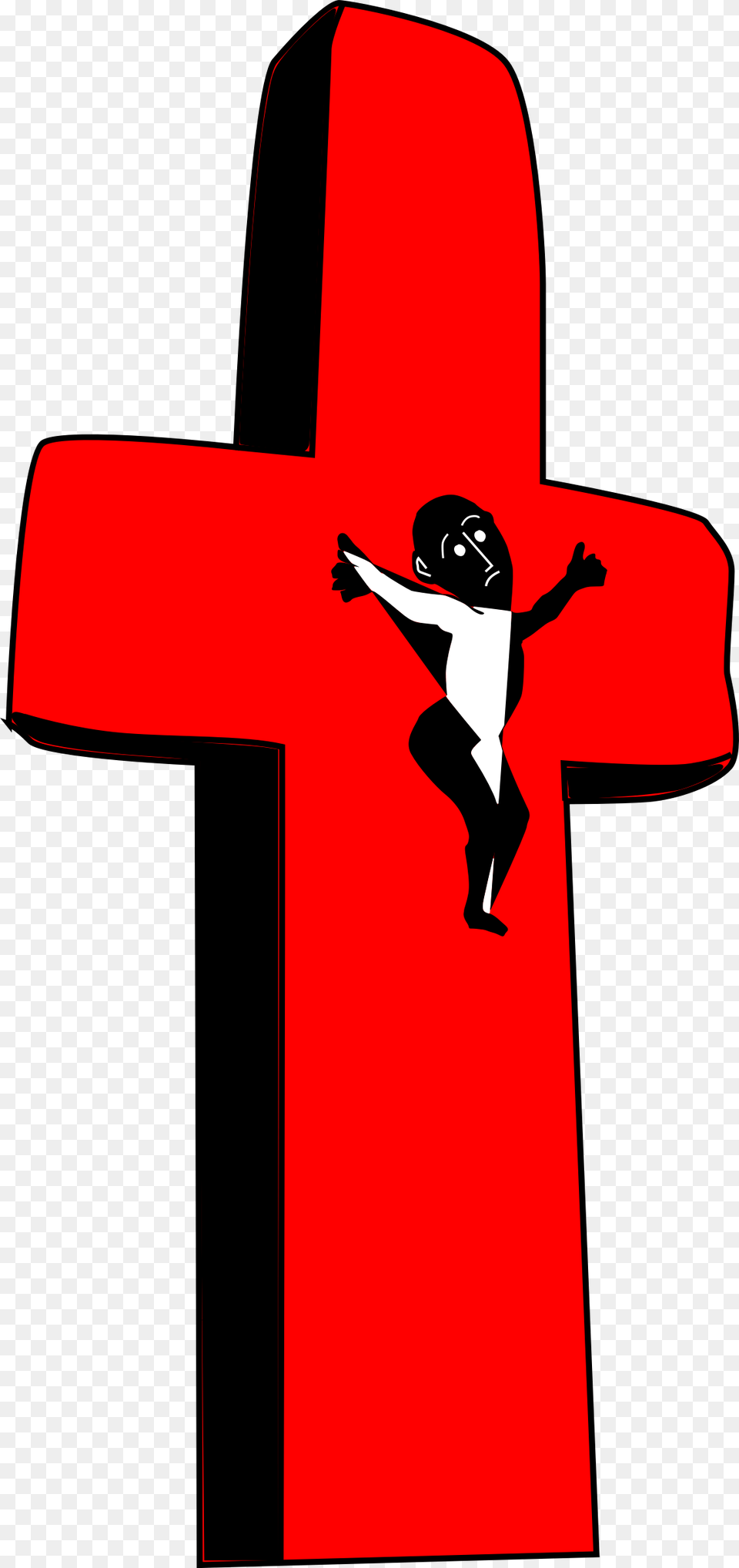 The Stone Lord Clip Arts Jesus Red Cross, Symbol, Logo, Adult, Female Free Png Download