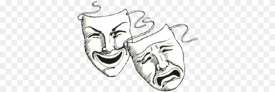 The Story Behind The Comedy And Tragedy Masks Drama Faces, Accessories, Earring, Jewelry Free Transparent Png
