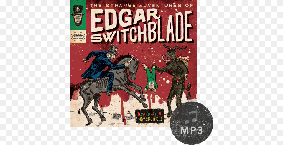 The Strange Adventures Of Edgar Switchblade Poster, Publication, Book, Comics, Adult Free Transparent Png