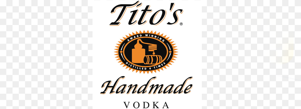The Strike Sponsors Tito39s Handmade Vodka, Logo, Text Png Image